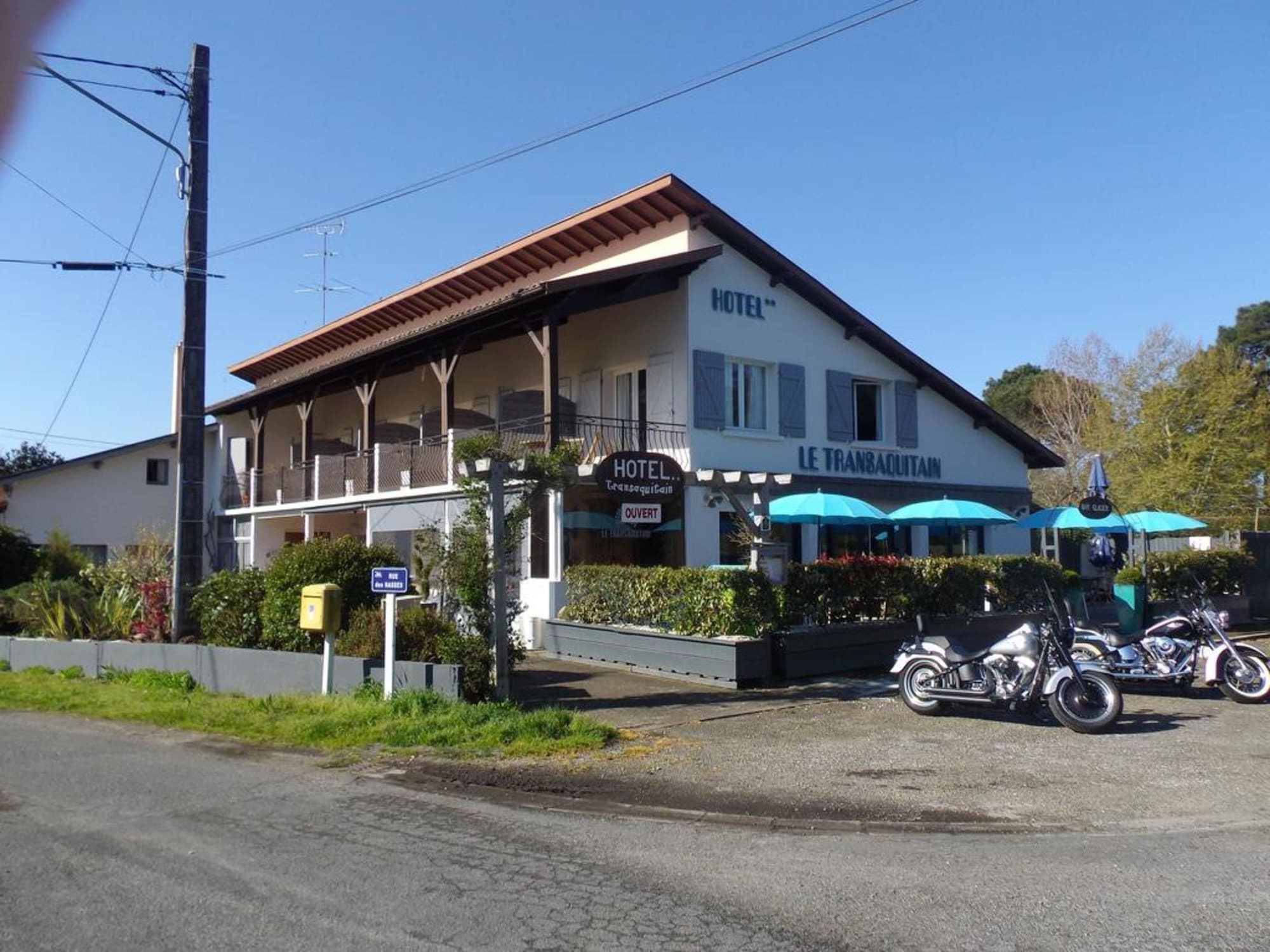Hotel Cote Et Lac Biscarrosse Exteriér fotografie